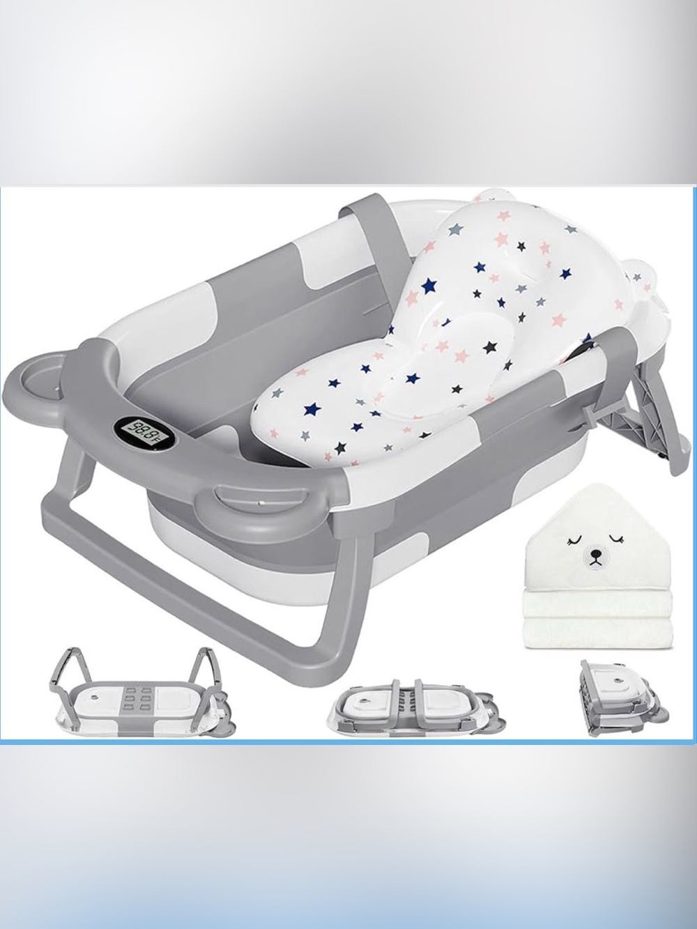 Collapsible Baby Bathtub - never used